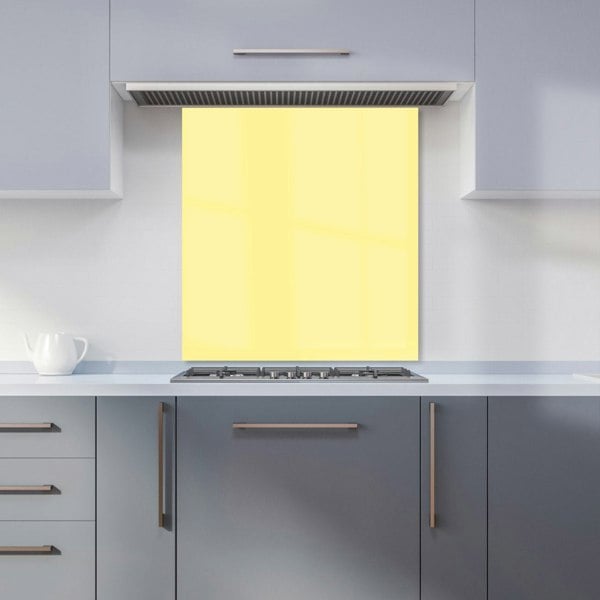 Warren Reed - Designer Sweetcorn Yellow Kitchen Splashback