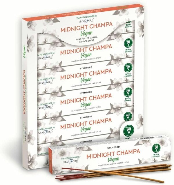Stamford Vegan Midnight Champa Masala Incense Sticks, 90 sticks