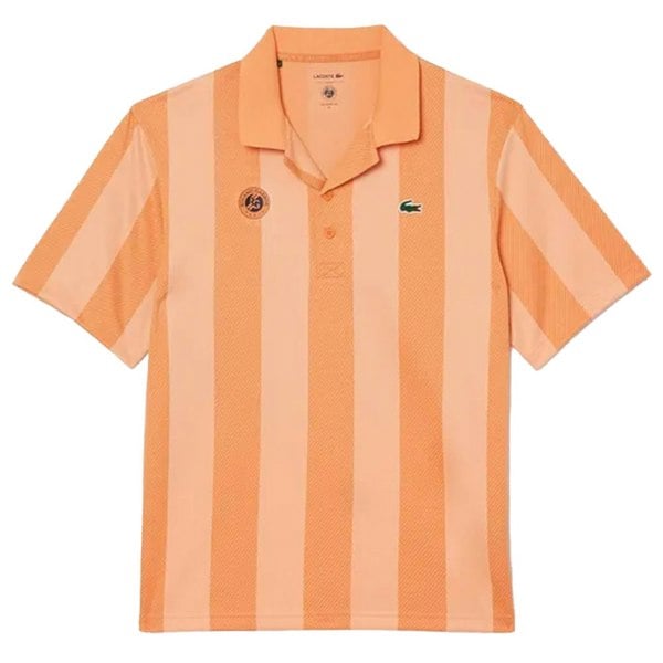 Lacoste Mens Roland-Garros Edition Polo Shirt - Orange