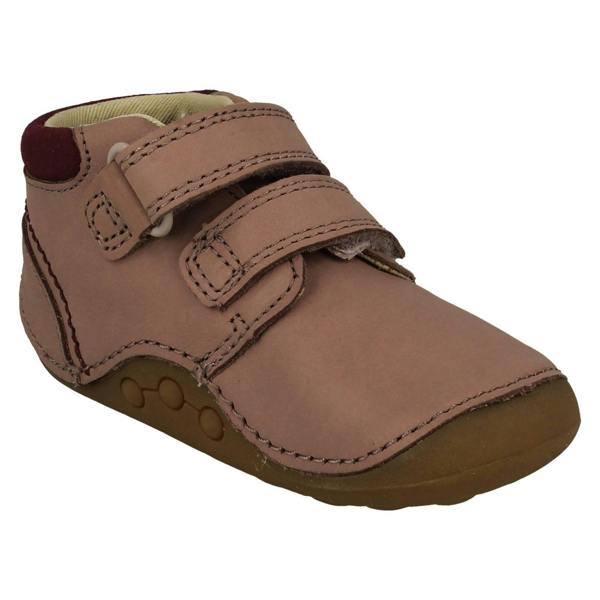 Clarks Childrens Clarks Soft Hook & Loop Ankle Boots Tiny Play T
