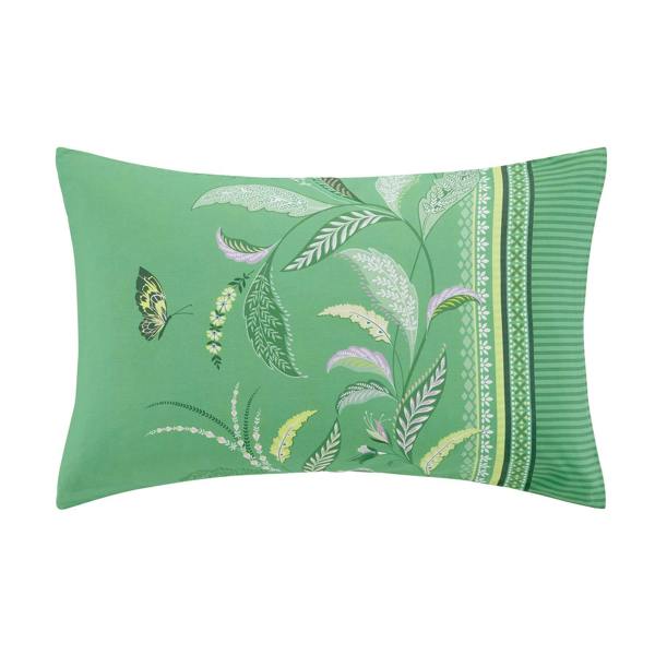 Sara Miller Fern Garden Spring Green Super King Duvet Cover Set