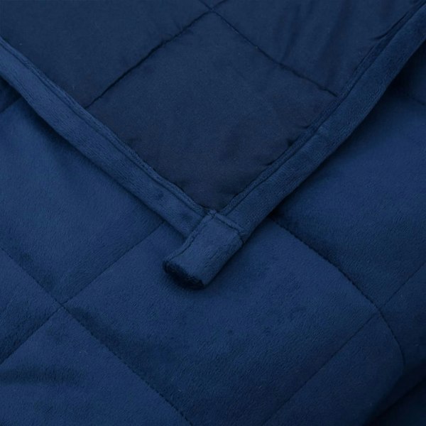 Berkfield Weighted Blanket Blue 200x230 cm 13 kg Fabric