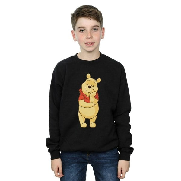 Disney Boys Winnie The Pooh Cute Sweatshirt - Black