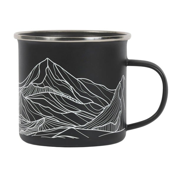 Trespass 500ml Mountain Mug - Matte Black