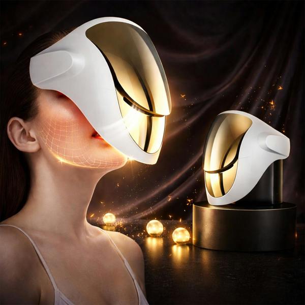 Dragodirect 807 LED Light Face & Neck Mask 3 Colour Beauty Device