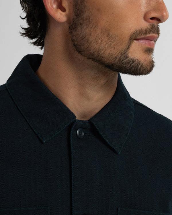 Steel & Jelly Farndon - Herringbone Overshirt