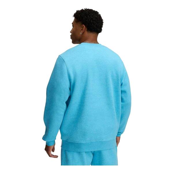 Under Armour Mens Icon Crew Neck Sweatshirt - Blue - 