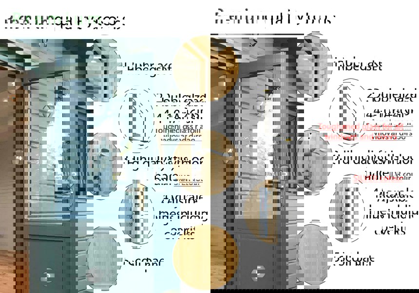 Shire Lukne 9x9 Corner log Cabin 44mm Cladding