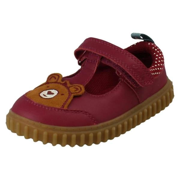 Clarks Girls Clarks T-Bar First Walking Shoes Cove Glow