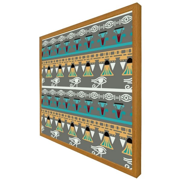 Benjamin Tate Design Tribal art, egyptian vintage ethnic silhouettes (picture Frame)
