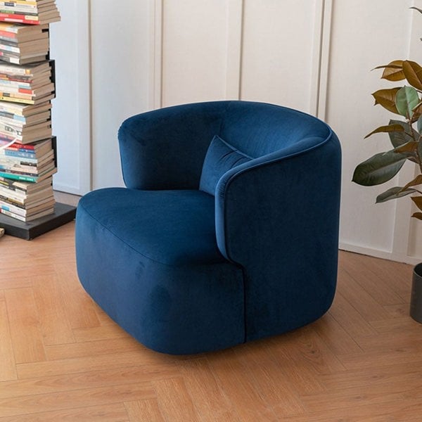 Jaotoo Armchair, Velvet, Boucle-Ritconcept-Blue (Velvet)-No-Rit Concept