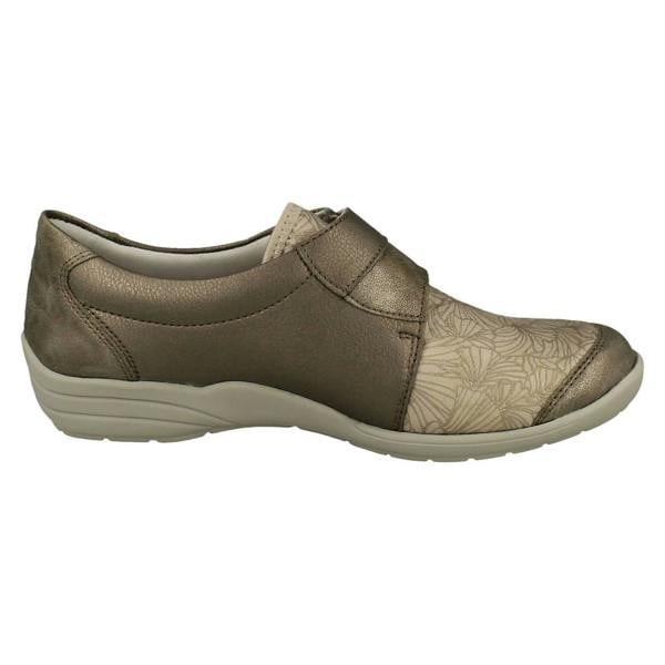 Remonte Ladies Remonte Hook And Loop Wide Fitting Shoes R7600