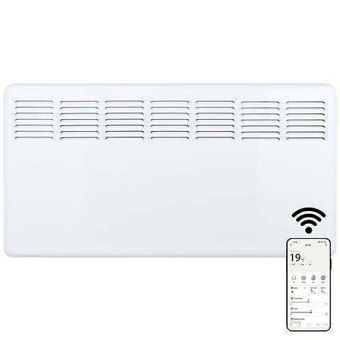 MYLEK Panel Heater 2KW Eco Smart WiFi App Radiator Electric Low Energy with Timer and Thermostat