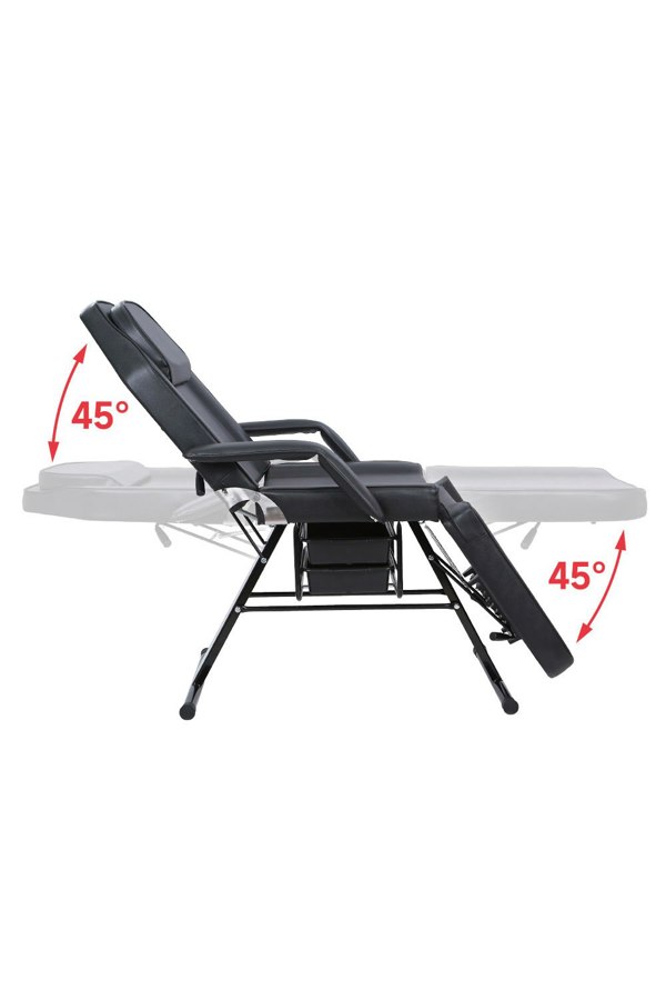 Living and Home Adjustable Portable Commercial Salon SPA Beauty Facial Bed