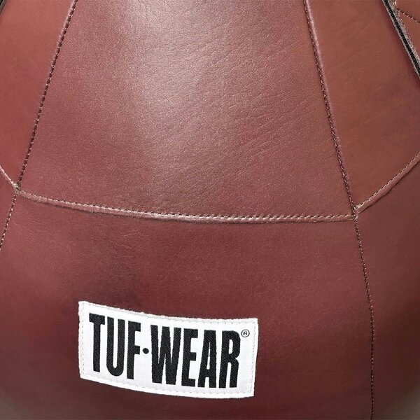 Tuf Wear Oxblood Leather Wrecking Ball (Large Maize Bag) - 32kg