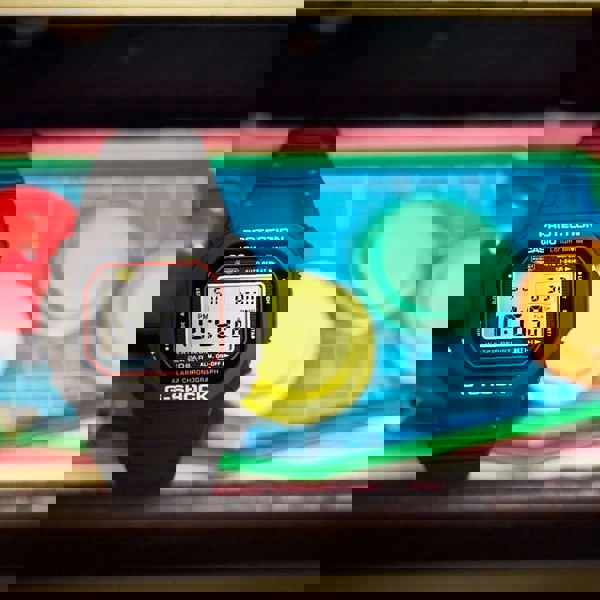 Casio G-Shock Mens Origin Revival Black Rubber Digital Display Watch DW-5000R-1AER