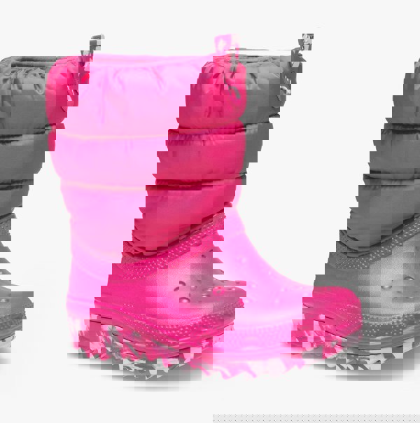 Crocs 207684-6X0 CLASSIC NEO PUFF Girls Boots Candy Pink