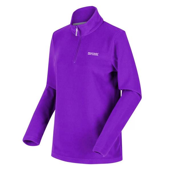 Regatta Great Outdoors Womens/Ladies Sweetheart 1/4 Zip Fleece Top - Violet - 