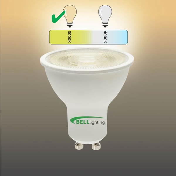 BELL Lighting GU10 LED Spotlight 4.4W Energy Saving Light Bulbs