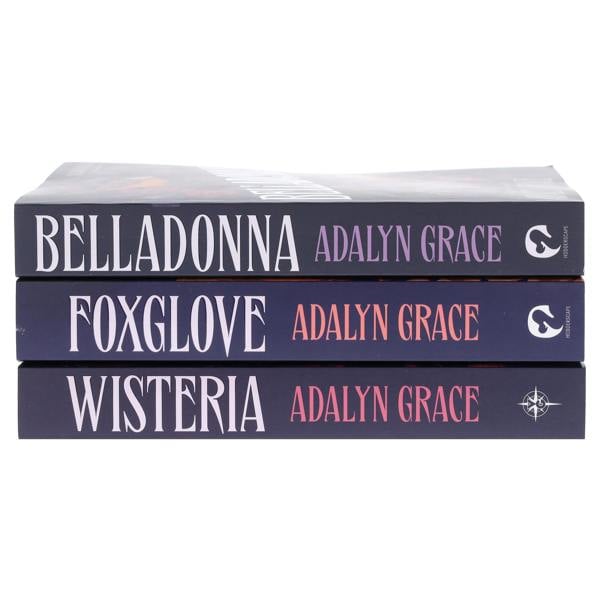 Belladonna Series By Adalyn Grace 3 Books Collection Set (Belladonna, Foxglove and Wisteria)