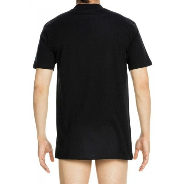 Hom Harro Mercerised Cotton Crew-Neck T-Shirt, Black
