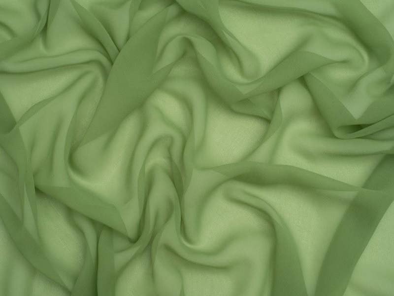 Minerva Core Range Minerva Light Sheer Chiffon Fabric - Plain Design Dressmaking Fabric, 110 cm / 44" Wide - per metre