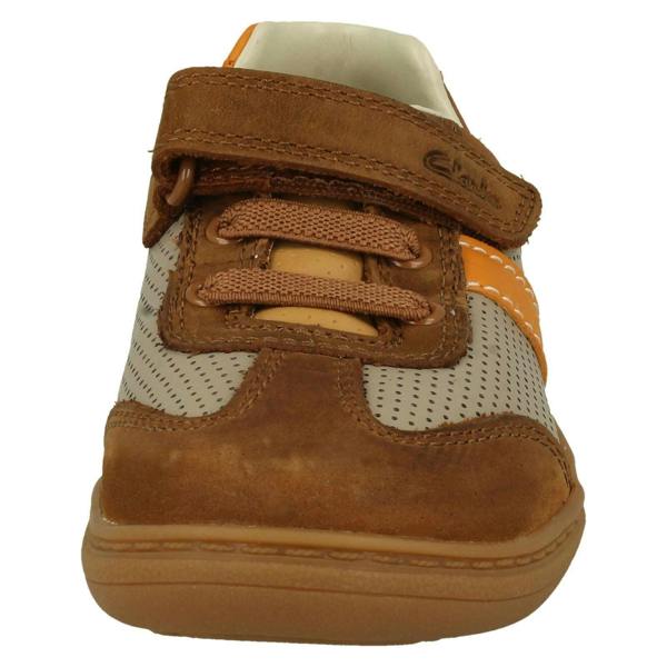 Clarks Boys Clarks Elasticated Lace Detailed Shoes Flash Step T