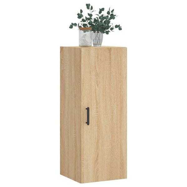 Berkfield Wall Mounted Cabinet Sonoma Oak 34.5x34x90 cm