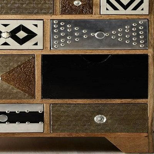 Wyld Haus Kokkola Quirky 14 Drawer Storage Chest