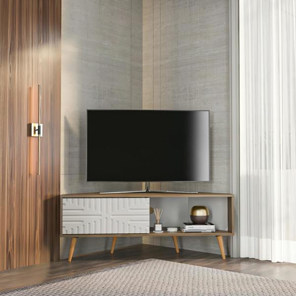 Decorotika Mora Modern Tv Stand TV Cabinet for TV's up to 63"
