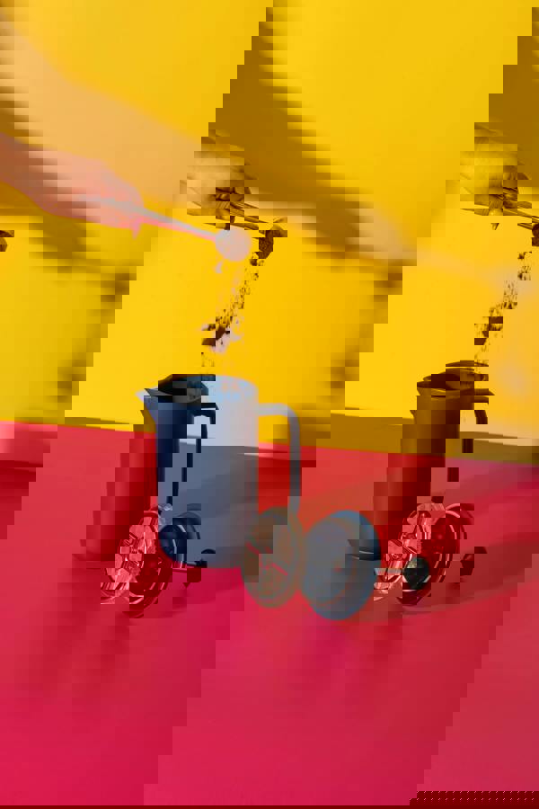 La Cafetière Arezzo 8 Cup Cafetière, Navy, 1L