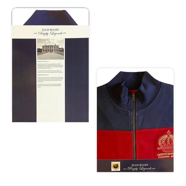 Ellis Rugby Queens House 1871 Sweatshirt Zipper