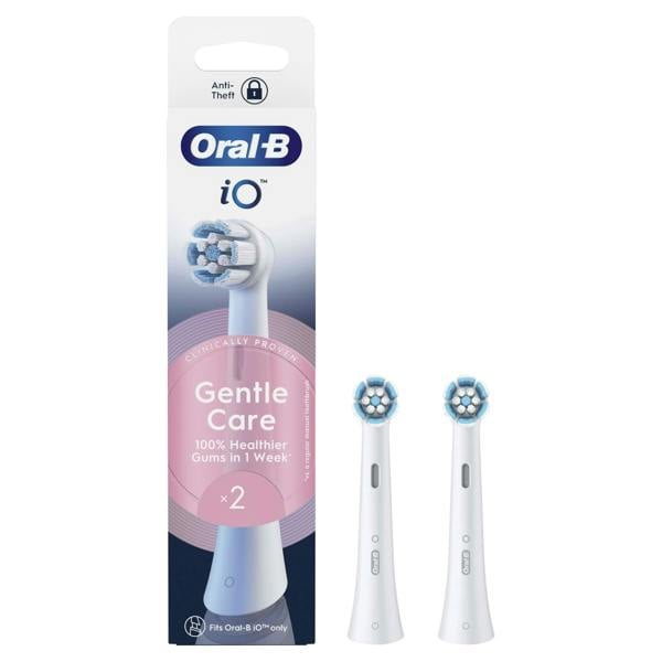 Oral-B iO Replacement Heads Gentle Clean White 2 Pack