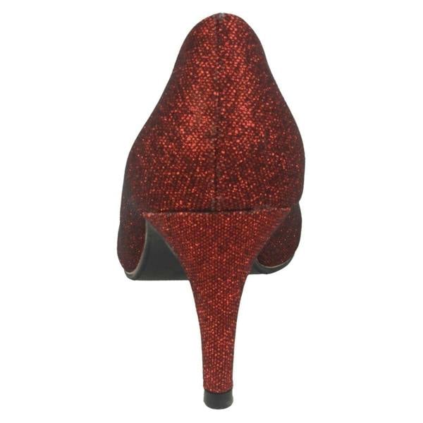 Anne Michelle Ladies Anne Michelle Mid Heel Court Shoes