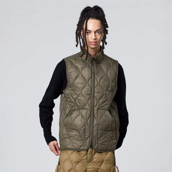Taion Military High Neck Soft Shell Down Vest