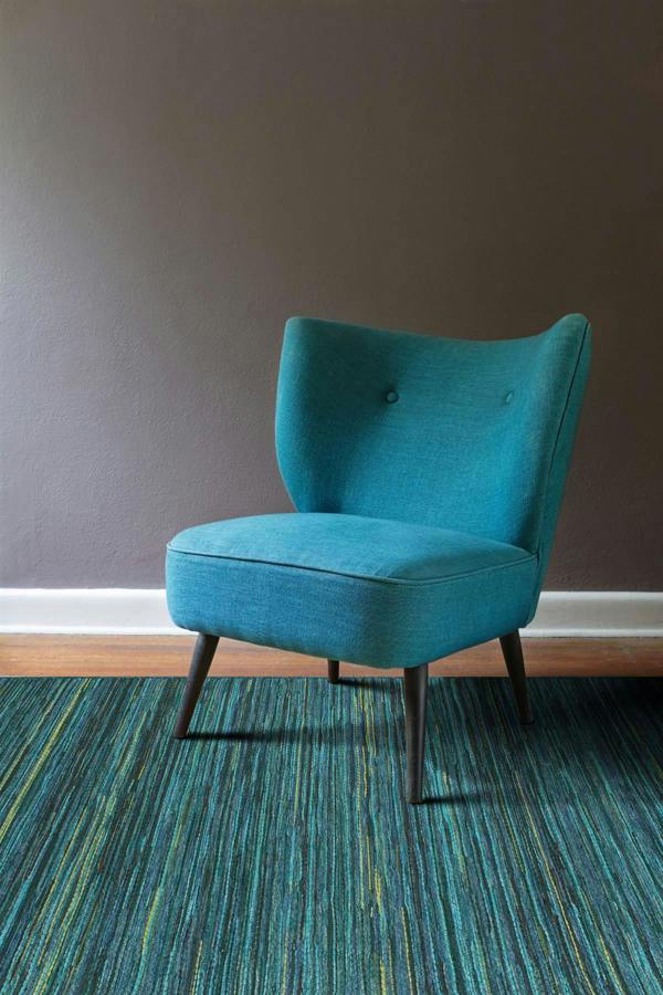 Brighton Rug - Blue/Yellow