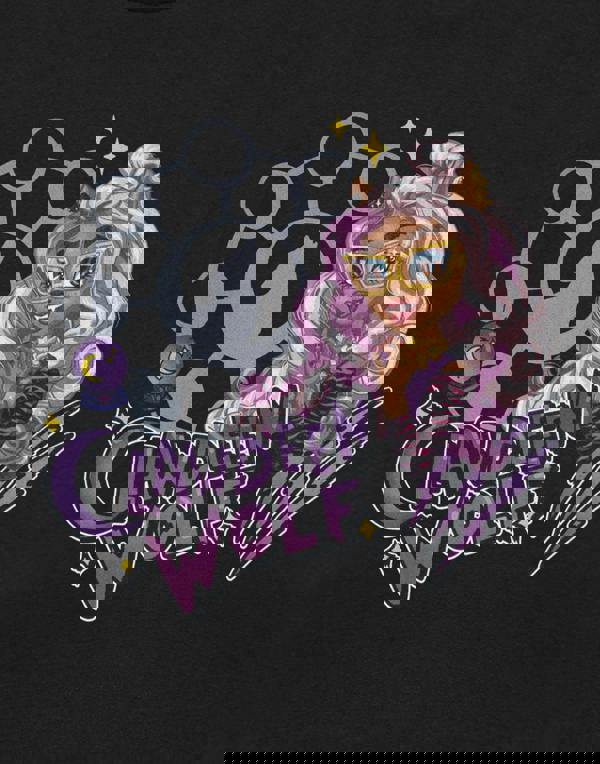 Monster High Girls Black Clawdeen Wolf Short Sleeved T-Shirt