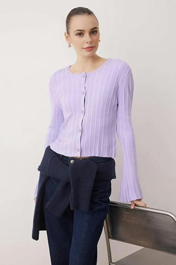 WOVCOR Spanish Sleeve Knit Cardigan