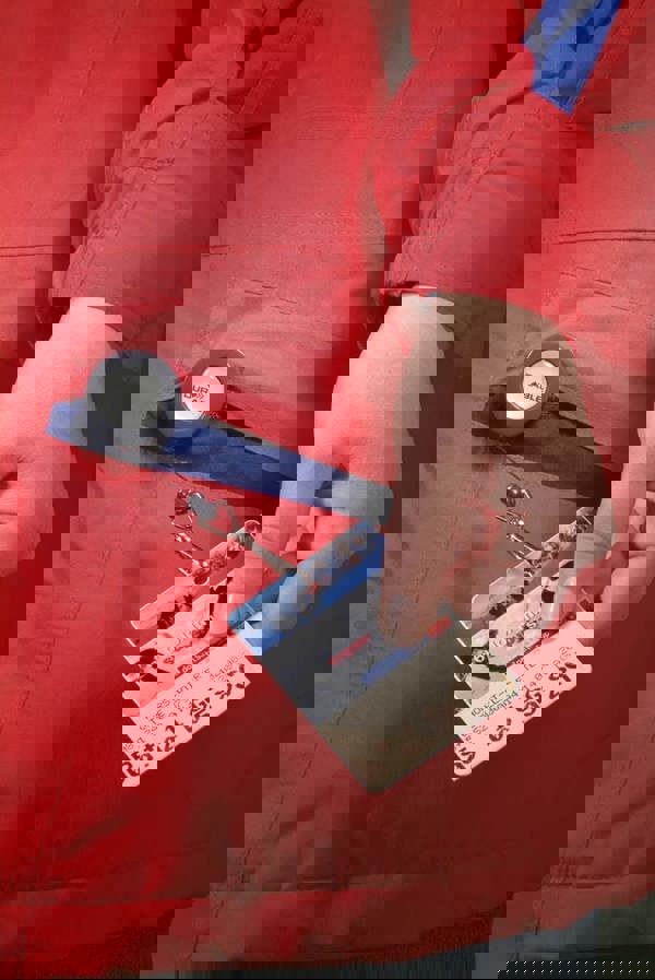 Durable Secure Retractable Clip Badge Reel for ID Cards & Keys | 10 Pack | Black