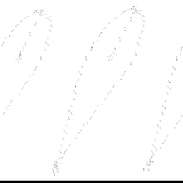 Mylee London Greyhound Silver Necklace - Personalised