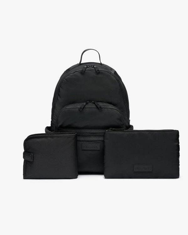 Tiba + Marl Elwood 2.0 Changing Backpack Black Woven