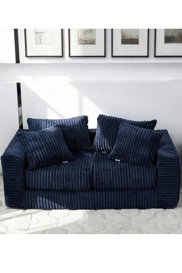 Groundlevel Camden 2 Seater Velvet Sofa