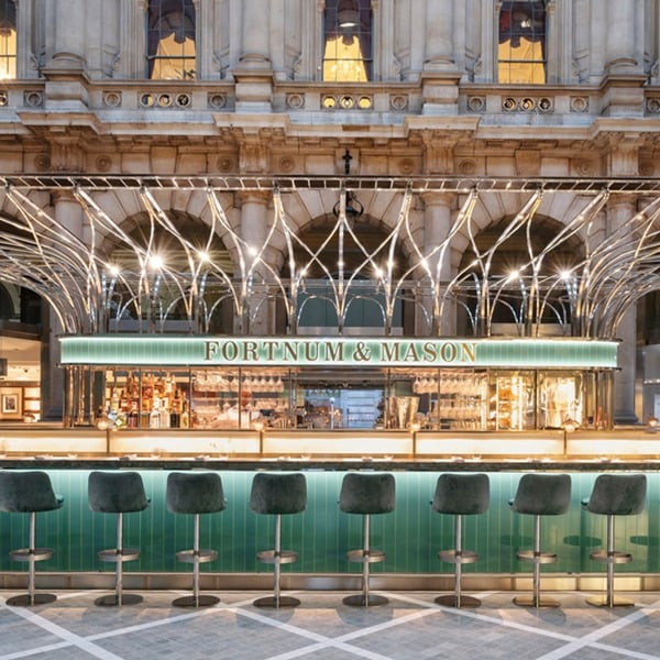 Virgin Experience Days Three Course Dinner With Cocktail For Two At The Fortnum & Mason Bar And Restaurant At Royal Exchange