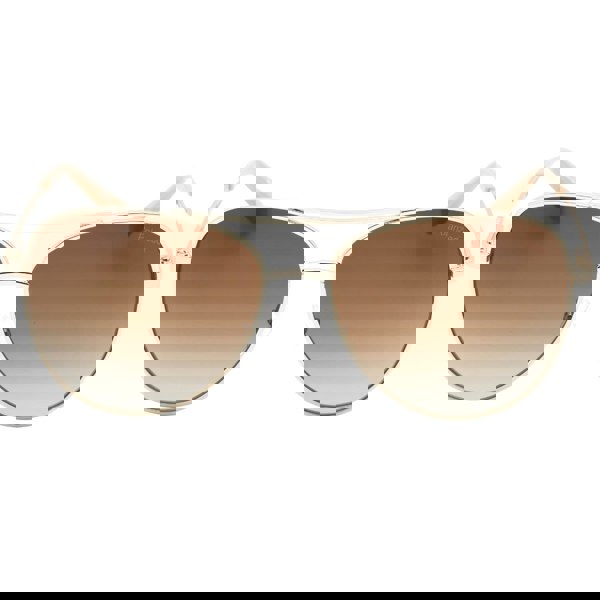 Banana Republic Brown SF PZ Lens Light Gold Sunglasses One Size