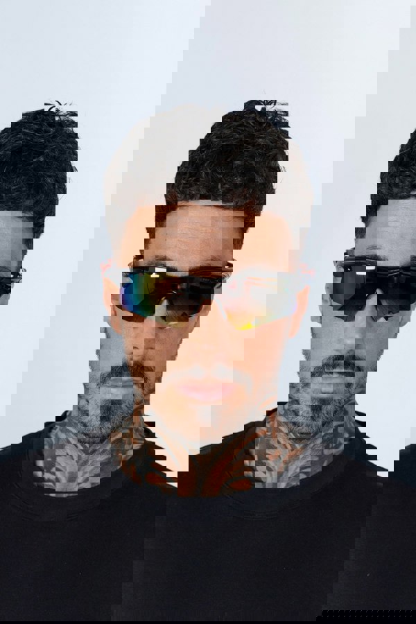 SVNX Outdoor Sports Racer Sunglasses with Hard Case