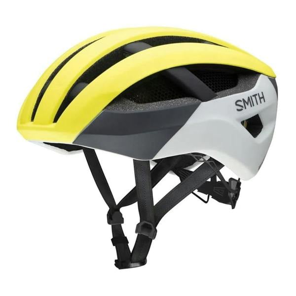 Smith Yellow Network Mips Road Bike Helmet - Small