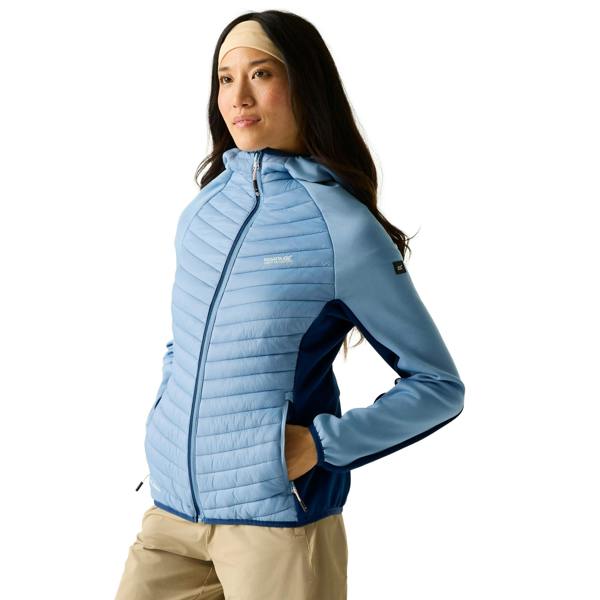 Regatta Womens/Ladies Anderson Hybrid Jacket - Washed Denim/Aviator Blue - 