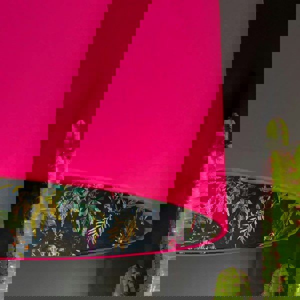 Twilight Deadly Night Shade Silhouette Lampshade in Watermelon - Close up