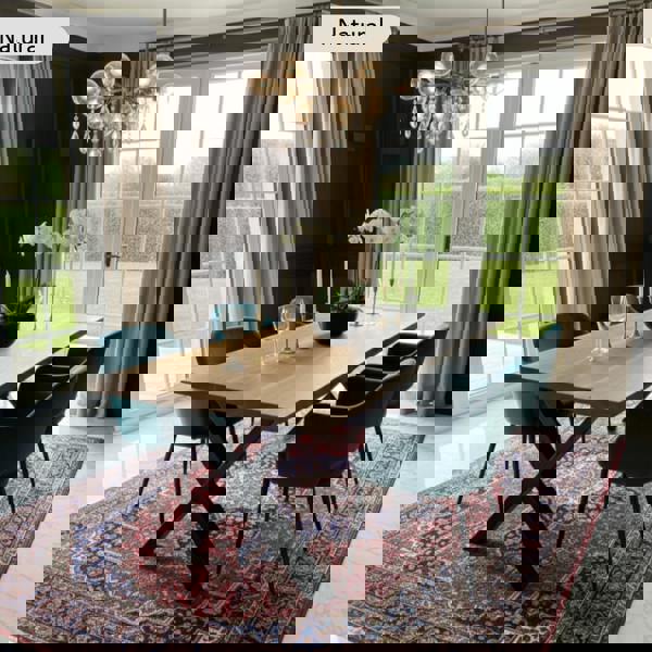 TRL Furniture Premium Solid Oak Dining Table