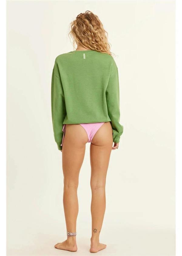 Sisstrevolution Lucia Long Sleeve Fleece Crew